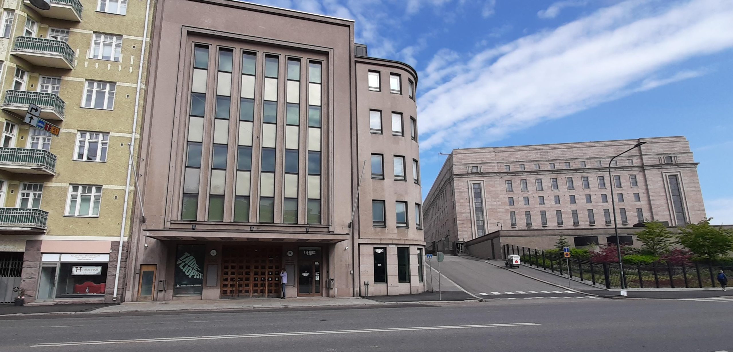 Strategic Communications Hopiasepät is located next to the Parliament of Finland